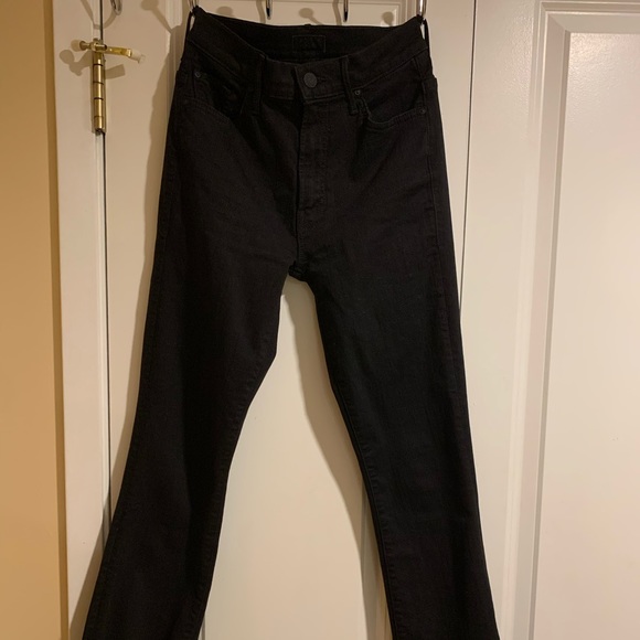 Mother insider crop step fray jeans denim - Picture 5 of 10